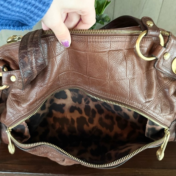 B.Makowsky Vintage Genuine Leather Shoulder Bag - Picture 11 of 15